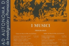 6 y 7 de mayo de 1994. XXI Ciclo de Grandes Autores e Intérpretes de la Música