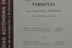 19 de febrero 1999. XXVI Ciclo de Grandes Autores e Intérpretes de la Música