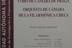 20 de marzo de 1999. XXVI Ciclo de Grandes Autores e Intérpretes de la Música