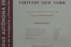 21 de noviembre de 1998. XXVI Ciclo de Grandes Autores e Intérpretes de la Música